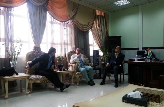 The President Received Representative of KRG Government in Spain