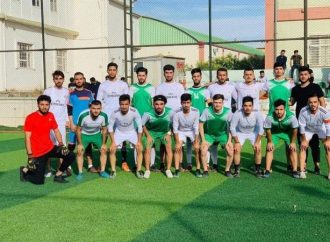 The final match of the football league is organized between the Colleges of SPU