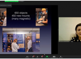 An international workshop on “Who owns the past? Rethinking storytelling at Ashmolean Museum” took place