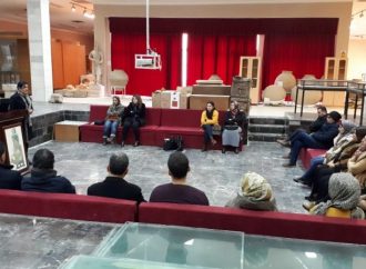 A gallery between SPU and Slemani Museum was opened